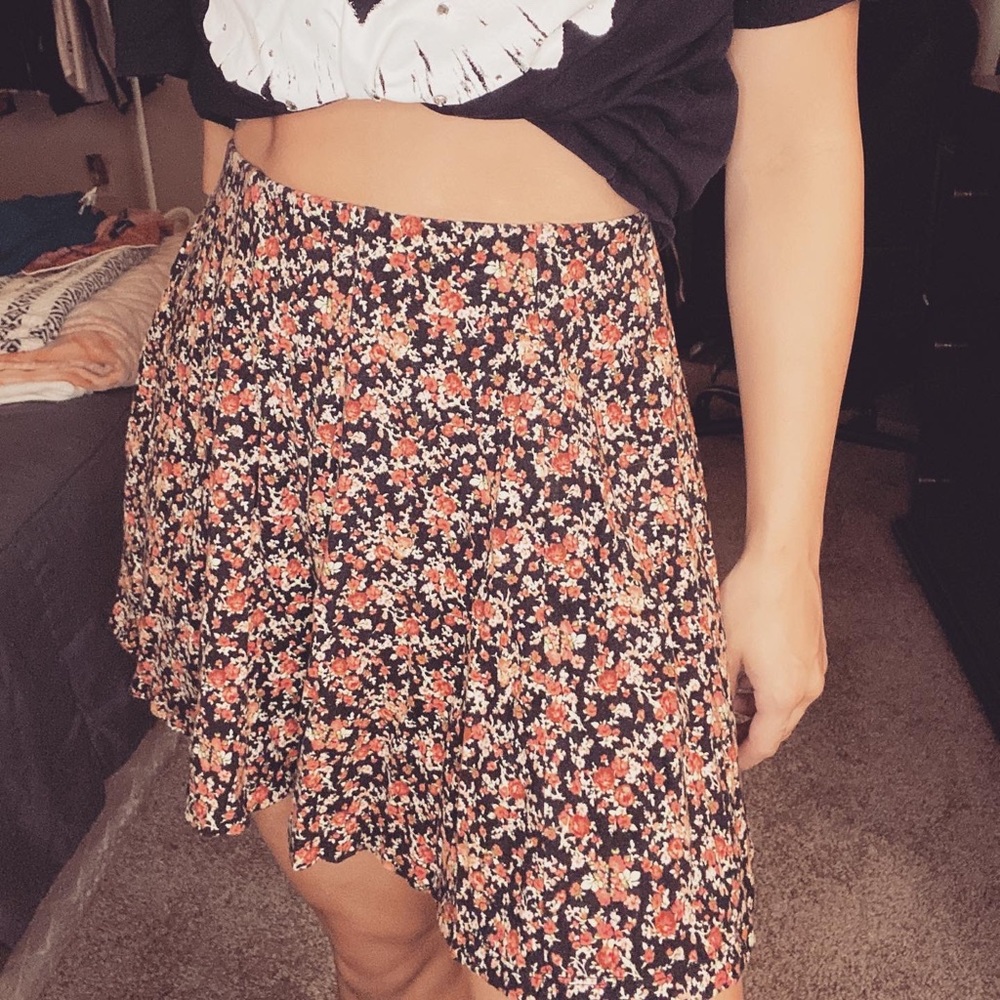 Cute floral skirt